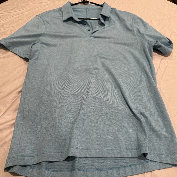Lululemon Evolution Short-Sleeve Polo | L | Teal - Picture 3 of 3